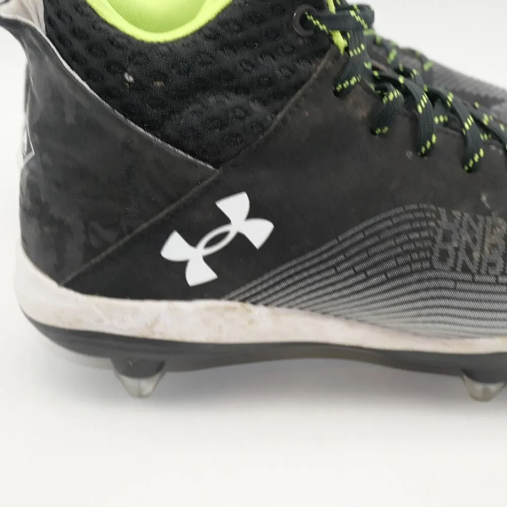Under Armour Men's 11 UA Highlight Hammer 2.0 MC Football Cleats Black White